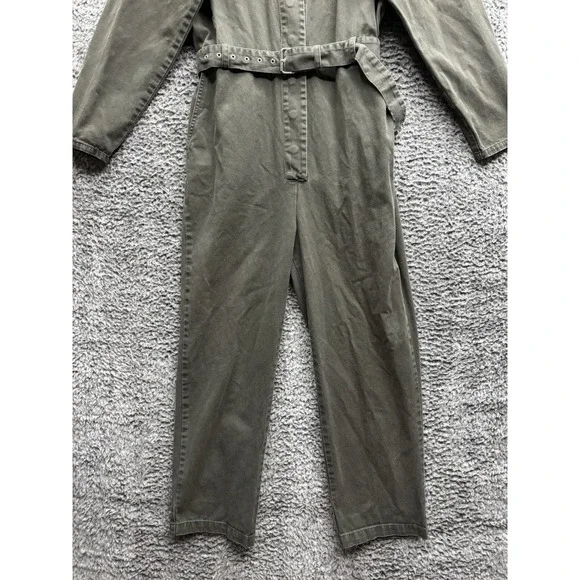 Rachel Comey Women's Glitch Jumpsuit‎ in Olive Size 0